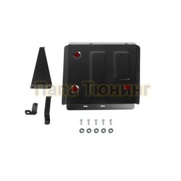 Защита топливного бака сталь АвтоБроня для Kia Seltos, V - 2.0; полный привод/1.6 (123 л.с.); передний привод 2019-