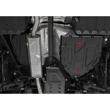 Защита топливного бака сталь АвтоБроня для Kia Sportage, V - 1.6T(177л.с); 2.0; 2.0d 2016-2021/Hyundai Tucson, V - 1.6T(177л.с); 2.0; 2.0d 2015-