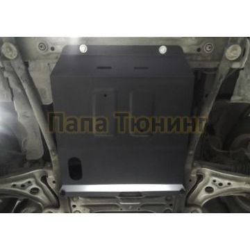 Защита картера + КПП сталь АвтоБроня для Chevrolet Aveo, V - 1.2; 1.4 2008-2012/Ravon Nexia R3, V - 1.5 2016-/Chevrolet Nexia, V - 1.5 2020-