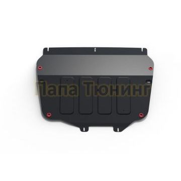 Защита картера + КПП сталь АвтоБроня для Chery Tiggo 4, V - 1.5 (147 л.с.); 2.0 2018-2024/Chery Tiggo 7, V - 1.5; 2.0 2019-