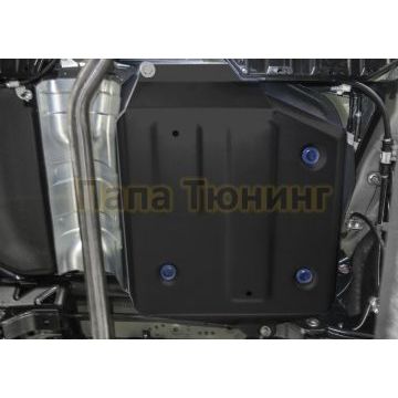 Защита топливного бака сталь Rival для Mitsubishi ASX, V - 1.6; передний привод 2010-/Mitsubishi Outlander, V - 2.0; передний привод 2012-/Mitsubishi Eclipse Cross, V - 1.5T; передний привод 2018-