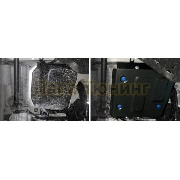 Защита топливного бака сталь Rival для Kia Seltos, V - 2.0; полный привод/1.6 (123 л.с.); передний привод 2019-