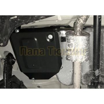 Защита адсорбера сталь Rival для Kia Seltos, V - 2.0; полный привод/1.6 (123 л.с.); передний привод 2019-