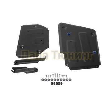 Защита топливного бака сталь Rival для Haval F7/F7x, V - 1.5Т; 2.0T 2019-