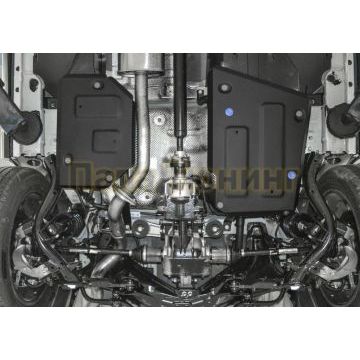 Защита топливного бака сталь Rival для Haval F7/F7x, V - 1.5Т; 2.0T 2019-