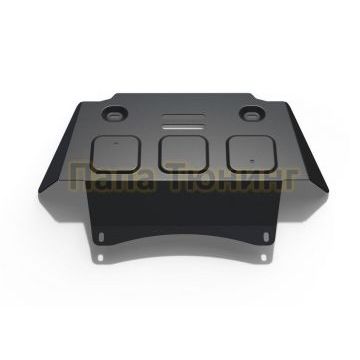 Защита картера сталь Rival для Chevrolet Niva, V - 1.7 2002-2009/Chevrolet Niva, V - 1.7 2009-2020/Lada Niva, V - 1.7 2020-