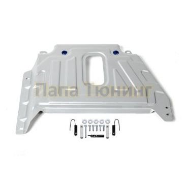 Защита кислородного датчика алюминий Rival для Nissan Terrano, V - 1.6; 2.0 2016-/Renault Arkana, V - 1.6 2019-/Renault Duster, V - 1.6; 2.0 2015-/Renault Kaptur, V - 2.0 2016-