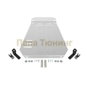 Защита КПП алюминий 4 мм RIVAL для Lada 4х4, V - все 1977-2001/Lada 4х4, V - все 2001-2017/Lada 4х4, V - все 2017-2019/Lada 4х4, V - все 2019-2021/Lada Niva Legend, V - все 2021-/