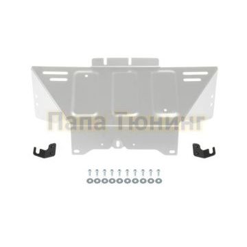 Защита картера алюминий 4 мм RIVAL для Lada 4х4, V - все 1977-2001/Lada 4х4, V - все 2001-2017/Lada 4х4, V - все 2017-2019/Lada 4х4, V - все 2019-2021/Lada Niva Legend, V - все 2021-