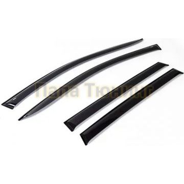 Дефлекторы окон Rival для Hyundai Solaris SD рестайлинг 2020-