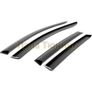 Дефлекторы окон AutoFlex, акрил для Lexus GX460 2009-/Toyota Land Cruiser 150 Prado 2009-