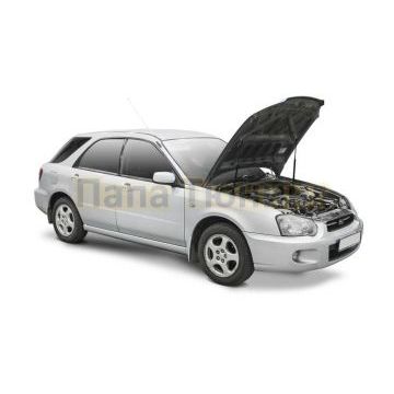 Амортизаторы капота, 2 шт. Rival для Subaru Impreza II / II рестайлинг 1 / II рестайлинг 2 2000-2007