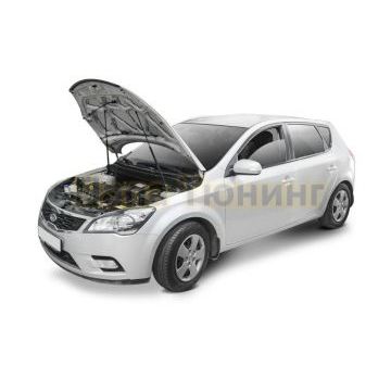 Амортизаторы капота, 2 шт. АвтоУпор для Kia CEED I / I рестайлинг 2006-2010 / 2010-2012