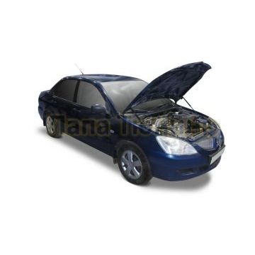 Амортизаторы капота, 2 шт. Rival для Mitsubishi Lancer IX/IX рест. 2000-2007/2005-2010