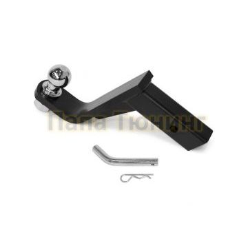 Шаровый узел для фаркопа под квадрат 50х50 с понижением 4 дюйма Rival