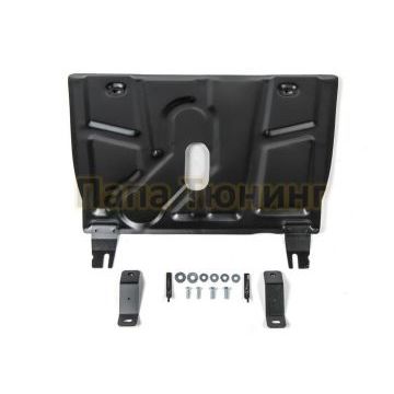 Защита картера + КПП АвтоБРОНЯ для Changan CS75, V - 1.8 (163 л.с.); АКПП 2015-