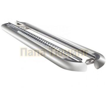 Пороги из нержавеющей стали - C2 d60mm для Volkswagen Multivan (T5/T6) 2004- Пороги из нержавеющей стали - C2 d60mm для Volkswagen Multivan (T5/T6) 2004-