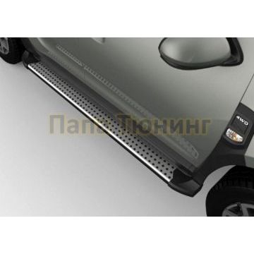 Оригинальные пороги на Renault Duster 2018-