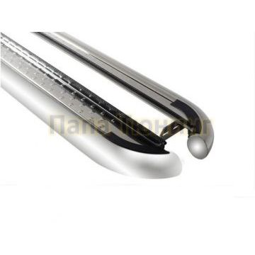 Пороги из нержавеющей стали - C2 d60mm длинная база для Mercedes-Benz Vito/Viano 2015-