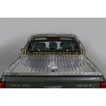 Защита кузова (для крышки) 76,1 мм ТСС для Great Wall Wingle 7 4WD 2.0 TD 2020-