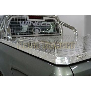 Рейлинг длинный (комплект) ТСС для Great Wall Wingle 7 4WD 2.0 TD 2020-