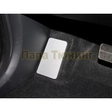 Накладка площадки левой ноги (лист алюминий 4мм) ТСС для Changan CS75 FL 2020-