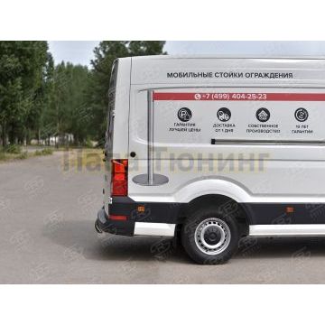 Защита заднего бампера d76 дуга для Volkswagen Crafter 2017-