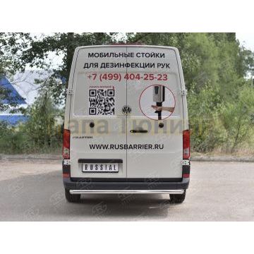 Защита заднего бампера d57 дуга для Volkswagen Crafter 2017-