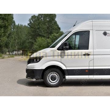 Защита переднего бампера d76 секции для Volkswagen Crafter 2017-