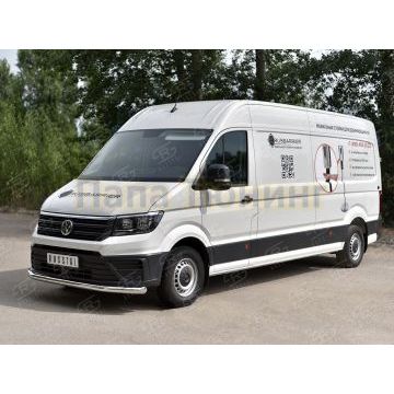 Защита переднего бампера d76 секции для Volkswagen Crafter 2017-