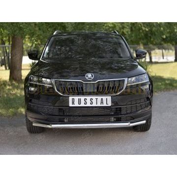Защита переднего бампера d42 секции-d42 дуга для Skoda Karoq 2020-