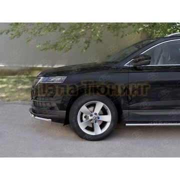 Защита переднего бампера d42 секции-d42 дуга для Skoda Karoq 2020-
