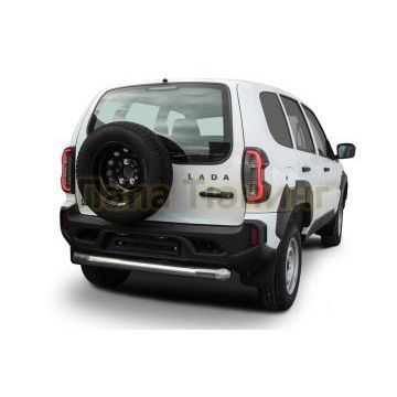 Защита заднего бампера d76 Lada Niva Travel 2020- Защита заднего бампера d76 Lada Niva Travel 2020-