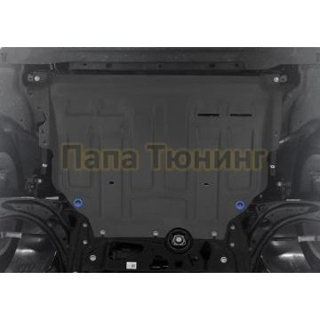 Защита картера + КПП Rival сталь 2 мм для Audi A3, V - 1.4 2016-/Skoda Octavia, V - 1.4; 1.6 2020-/Skoda Superb, V - 2.0 2019-/Volkswagen Arteon, V - 2.0 2020-/Volkswagen Golf, V - 1.2; 1.4 (122л.с.) 2016-/Volkswagen Jetta, V - 1.4; 1.6 2020-/Volkswagen Passat, V - 2.0 2019-