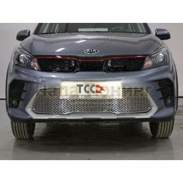 Решетка радиатора нижняя (лист) ТСС для Kia Rio X 2020-