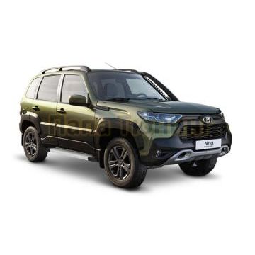 Пороги алюминиевые Rival Start для Lada Niva Travel 2021-