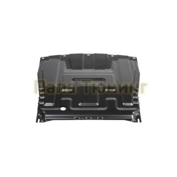 Защита картера + КПП сталь 2 мм АвтоБроня для Lada Vesta Sport, V - 1.8 2018-/Lada Vesta SW Cross, V - 1.6; 1.8, включая СVT 2017-/Lada Vesta SW, V - 1.6; 1.8, включая СVT 2017-/Lada Vesta, V - 1.6; 1.8, включая СVT 2015-