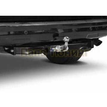 Фаркоп, шар F, с нерж. накладкой, 1500/75 кг. Rival для Toyota Land Cruiser Prado 120/150 Black Onyx	2020-