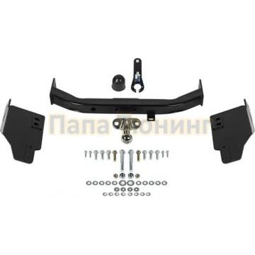 Фаркоп, шар F, с нерж. накладкой, 1500/75 кг. Rival для Toyota Land Cruiser Prado 120/150 Black Onyx	2020-