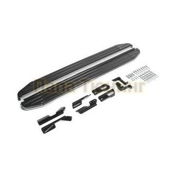 Пороги алюминиевые Rival Premium для Peugeot 3008 2017-