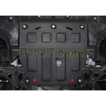 Защита картера + КПП АвтоБРОНЯ сталь 2 мм для Hyundai Elantra, V - 1.6; 2.0 2021-