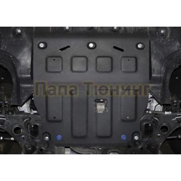 Защита картера + КПП Rival сталь 2 мм для Hyundai Elantra, V - 1.6; 2.0 2021-