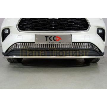 Решетка радиатора нижняя (лист) ТСС для Toyota Highlander 2020- Решетка радиатора нижняя (лист) ТСС для Toyota Highlander 2020-