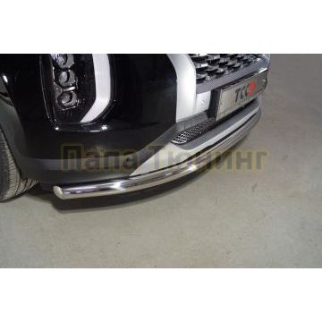Защита передняя нижняя 60,3 мм ТСС для Hyundai Palisade 2021-