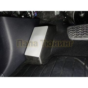 Накладка площадки левой ноги (лист алюминий 4мм) ТСС для Chery Tiggo 8 pro 2021- Накладка площадки левой ноги (лист алюминий 4мм) ТСС для Chery Tiggo 8 pro 2021-