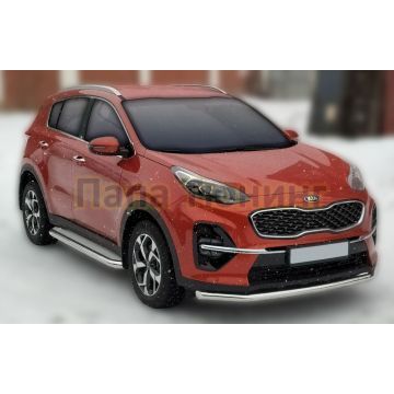 Защита передняя D 60,3 (В том числе GT-Line) ALFeko для Kia Sportage 2018-