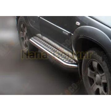 Пороги с площадкой D 60,3 (квинтет) ALFeko для Great Wall Hover H3 2014-2017