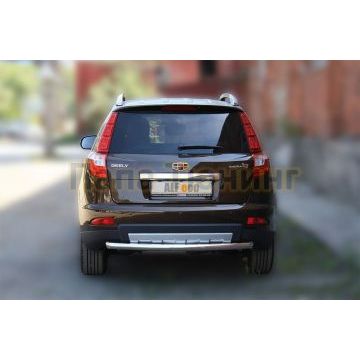 Защита задняя D 60,3 ALFeko для Geely Emgrand Х7 2016-2018