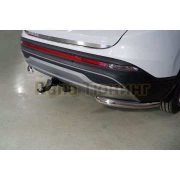 Фаркоп (оцинкованный, шар Е нерж.)ТСС для Hyundai Santa Fe 2021-