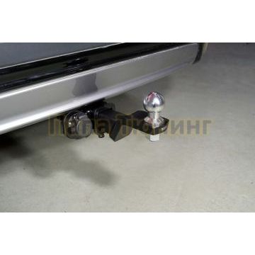 Фаркоп (оцинкованный, шар E нерж.)ТСС для Geely Tugella 2020-